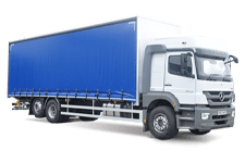Car Hire Letchworth - 26 Tonne Curtain Side Truck - Truck hire Letchworth